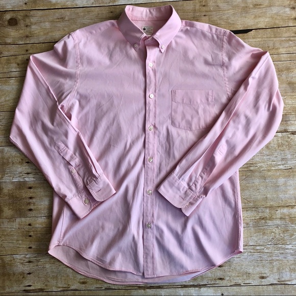 J Crew “Sunwashed Oxford” Pink L/S Button Down - Picture 3 of 4